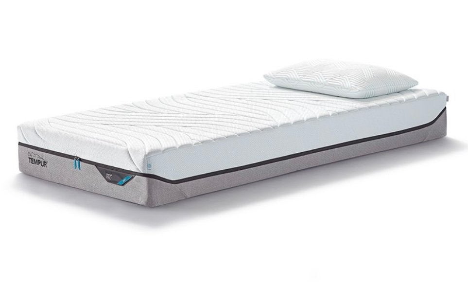 Tempur Pro Plus Coolquilt Soft matras 90x200, showroommodel., Ophalen, 90 cm, Eenpersoons, Zo goed als nieuw