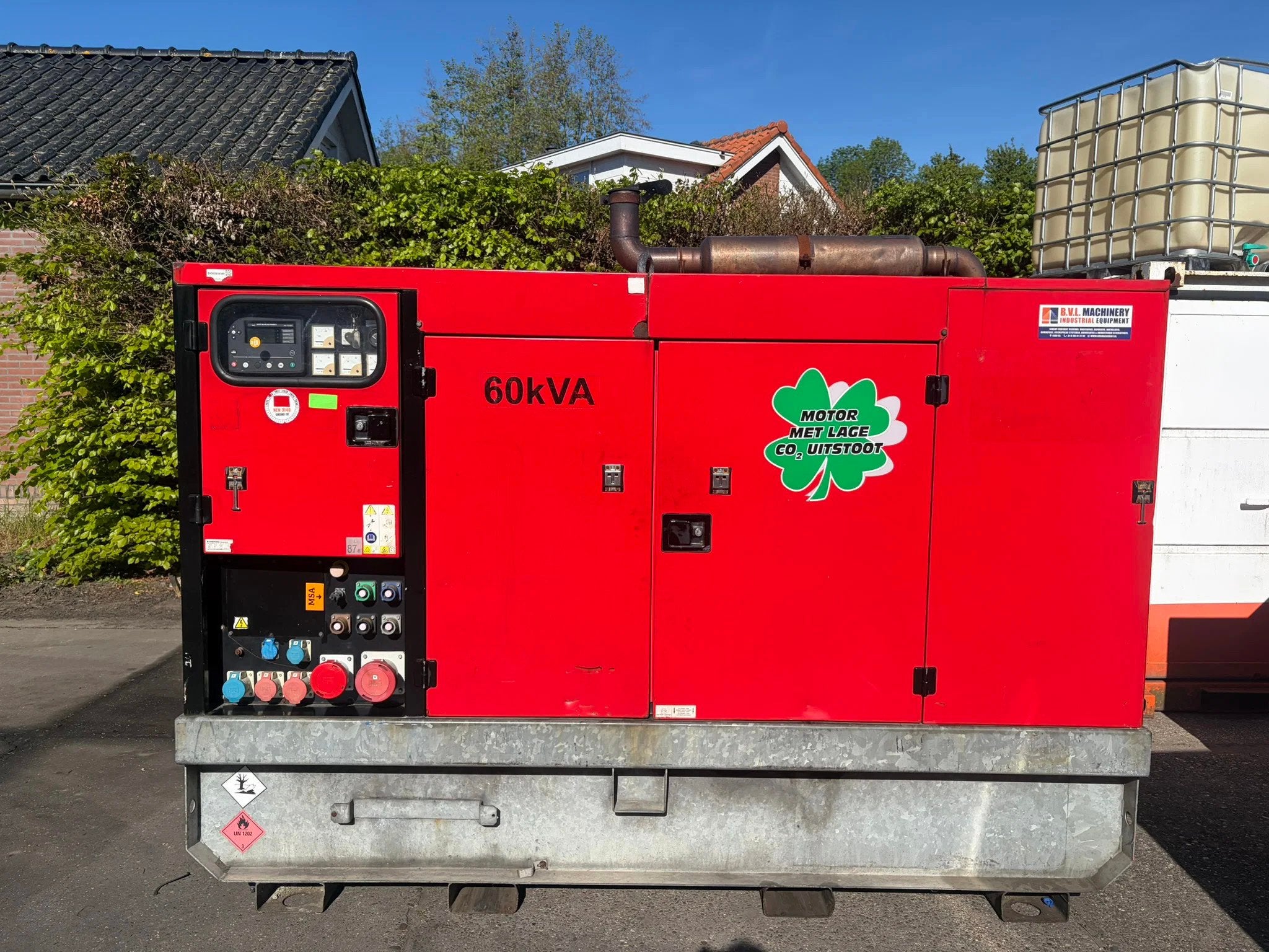 Europower EPSR60TDE 60 kVA FPT Iveco Leroy Somer aggregaat g
