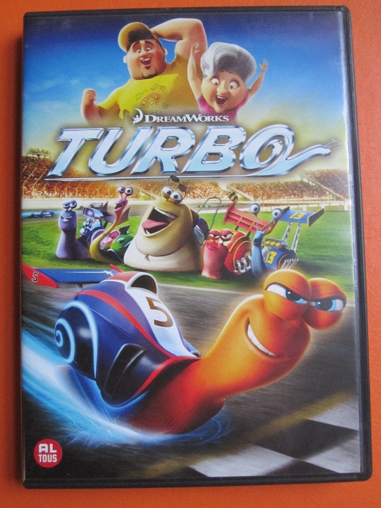 Turbo (2013), Tekenfilm, Nederlands, Ophalen of Verzenden, Zo goed als nieuw