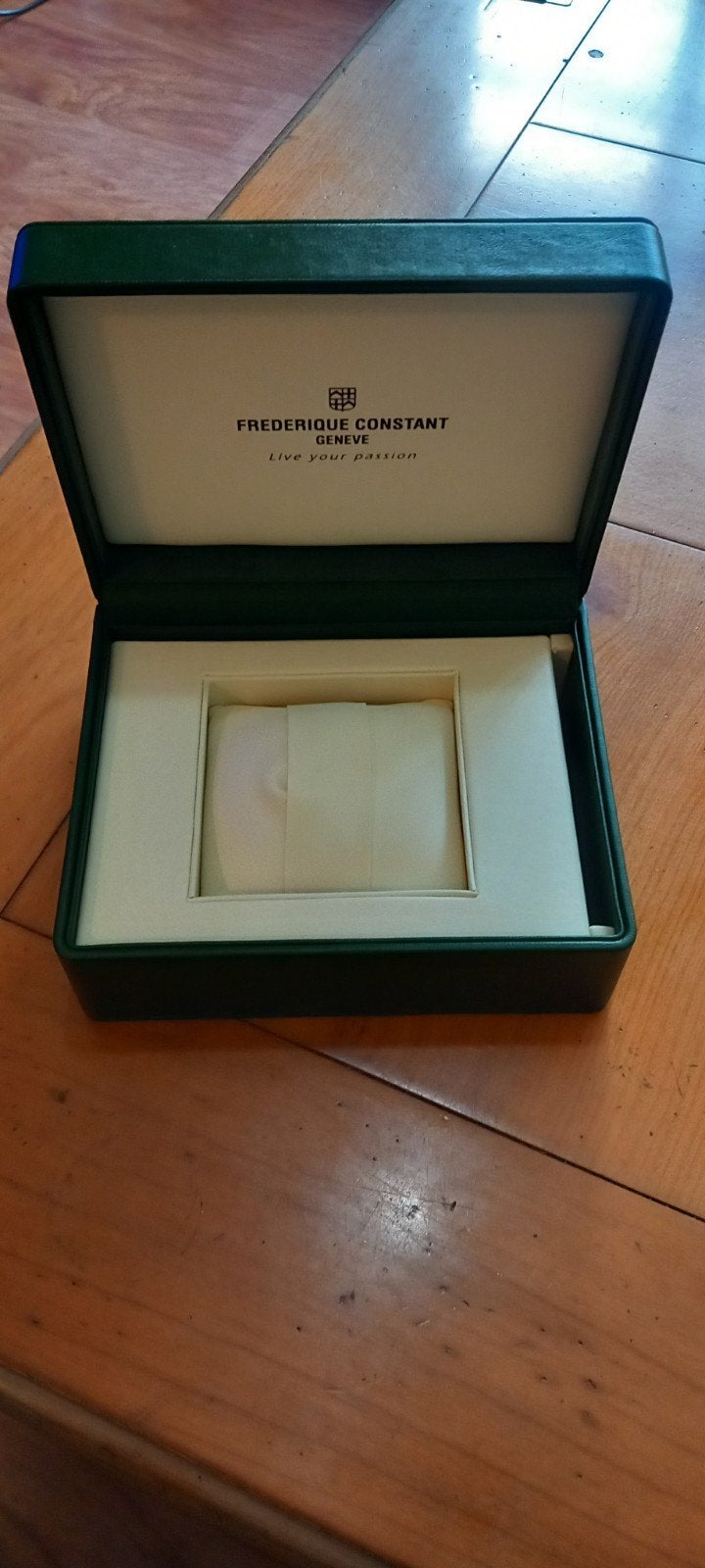 Frederique Constant Genève horloge doos - perfecte staat, Ophalen of Verzenden, Zo goed als nieuw
