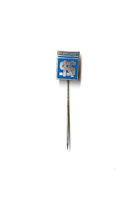 emaille speld Kolbenschmidt auto / motor / onderdelen, Ophalen of Verzenden, Gebruikt, Overige onderwerpen, Speldje of Pin