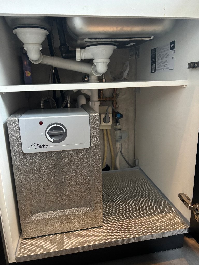 Elektrische heet water keukenboiler, Ophalen, Aardgas, Boiler, Minder dan 20 liter