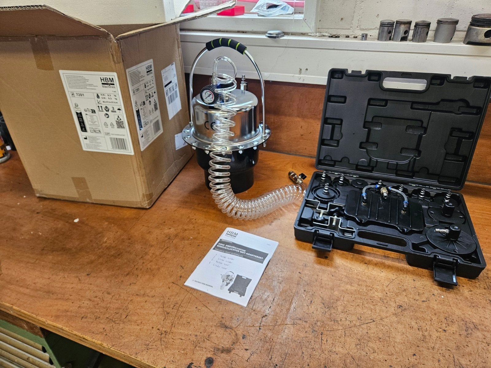 Remontluchter met adapter set, Ophalen of Verzenden, Nieuw
