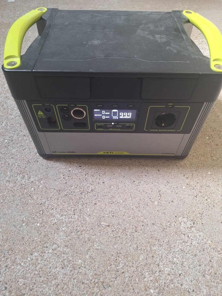 GOAL ZERO YETI 1000 POWER STATION + PORTABLE DJ BOOTH, Ophalen, Zo goed als nieuw