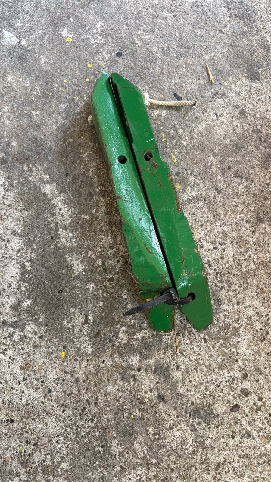 Geleideblokken hefarm John Deere, Verzenden