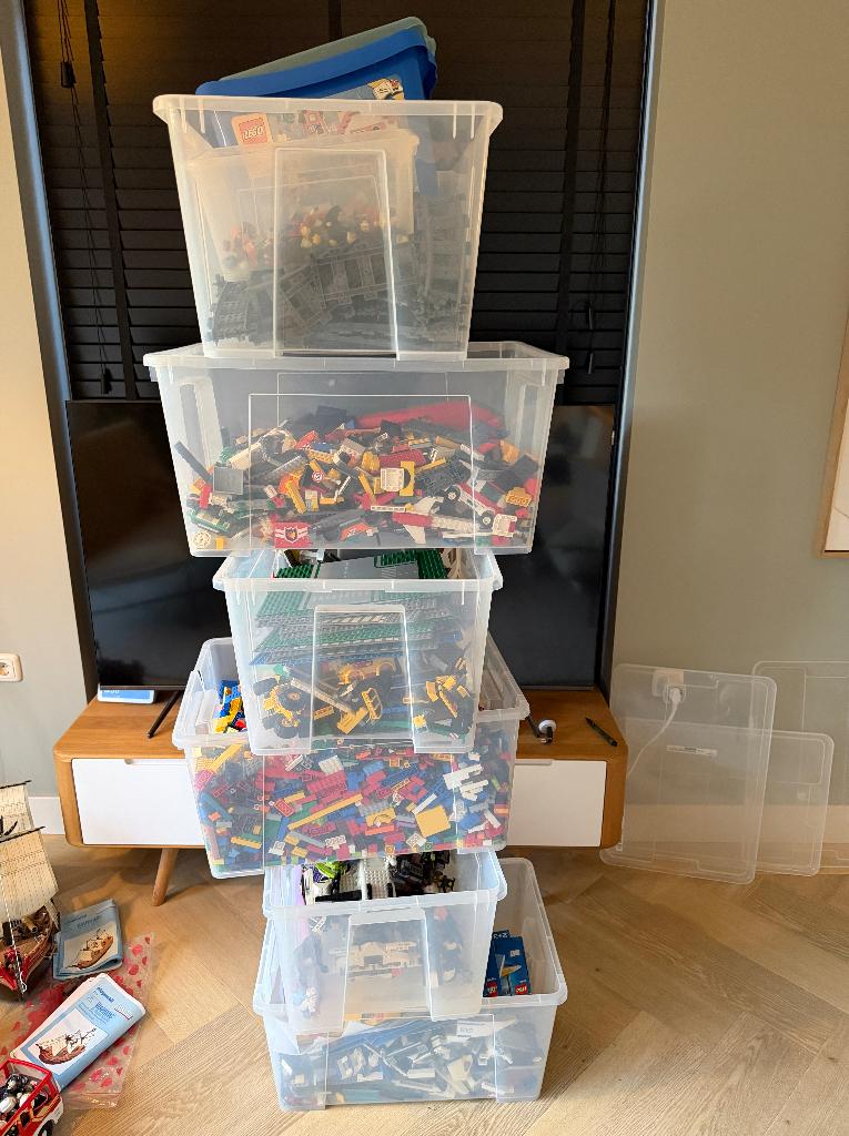 Mega Lego collectie 41KG!, Kinderen en Baby's, Speelgoed | Duplo en Lego, Ophalen, Overige thema's, Lego, Zo goed als nieuw