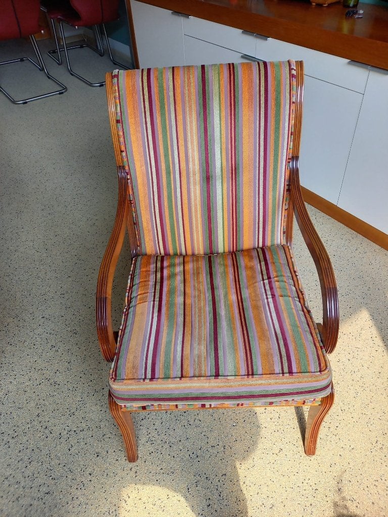 Vintage stoelen in mooie staat, Ophalen, Hout, Gebruikt, Minder dan 75 cm