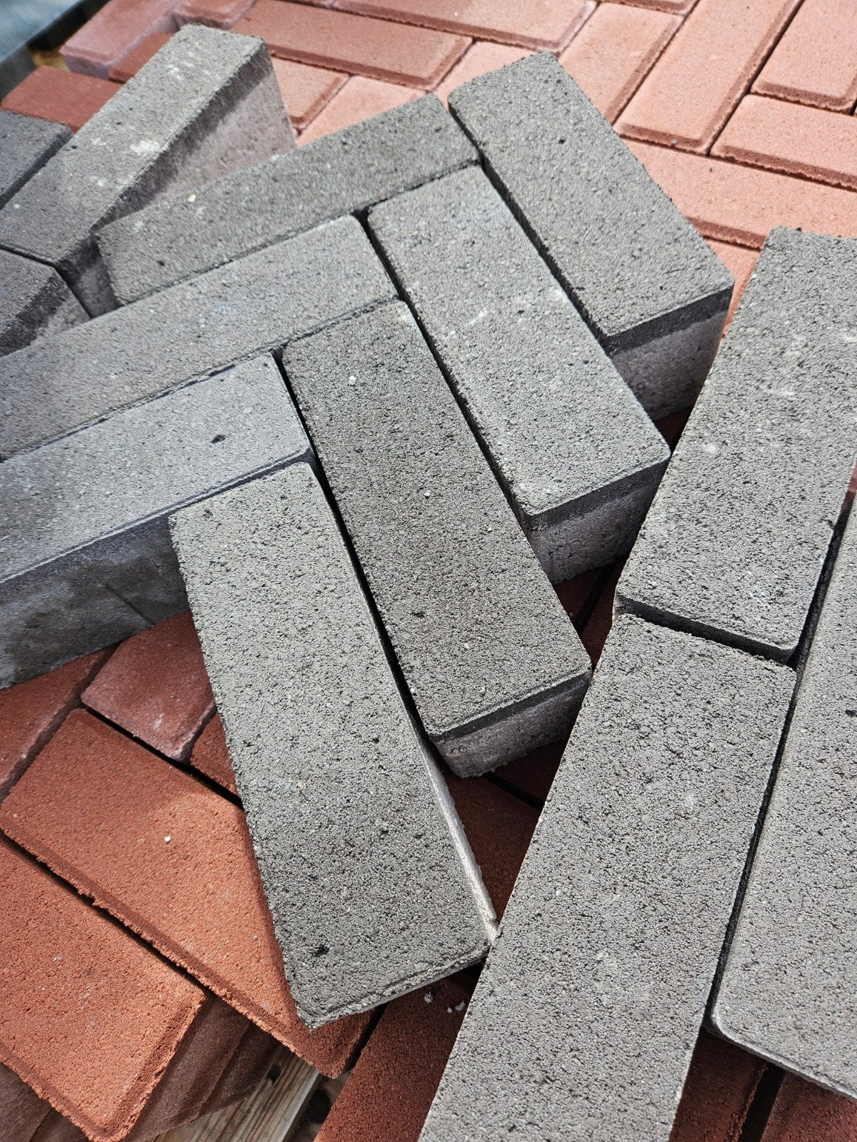dikformaat 8cm cm mangaan, Tuin en Terras, Ophalen of Verzenden, Nieuw, Beton, Klinkers