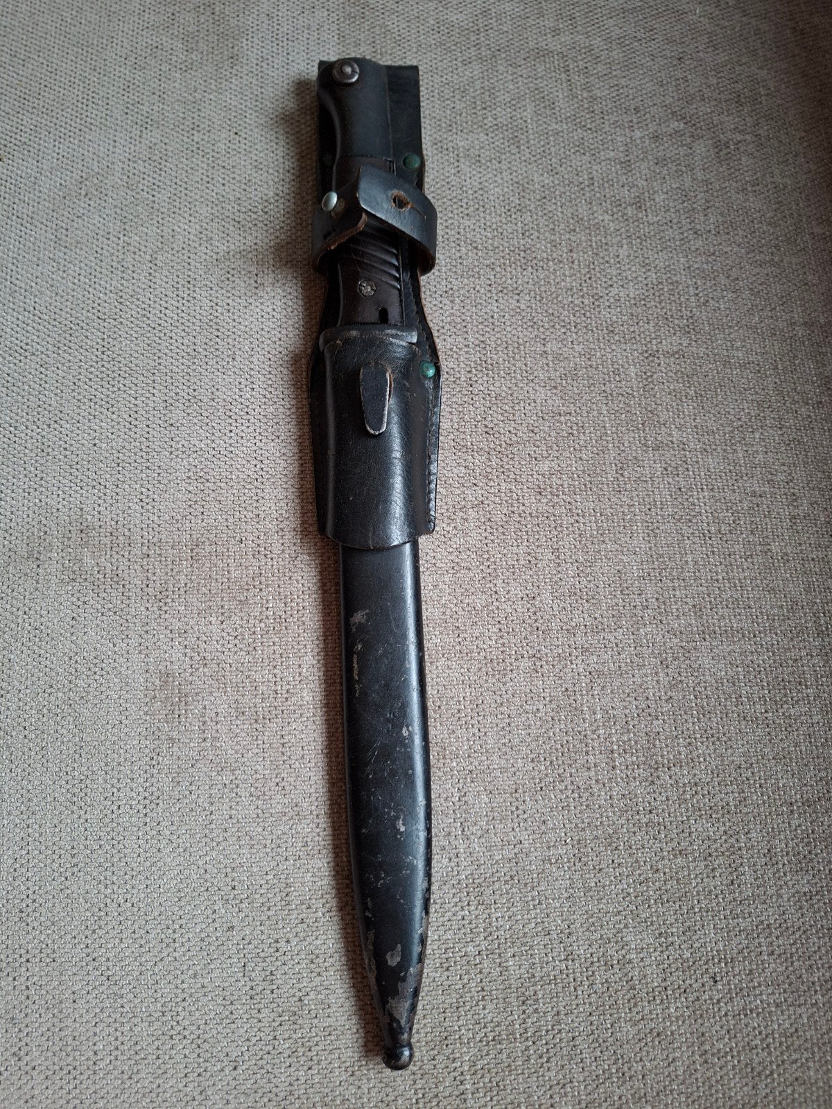 ww2 wo2 Duitse mauser k98 nummergelijk, Ophalen of Verzenden, Duitsland, Mes of Dolk