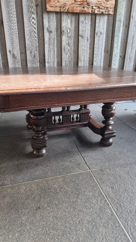 Salontafel antiek, Ophalen