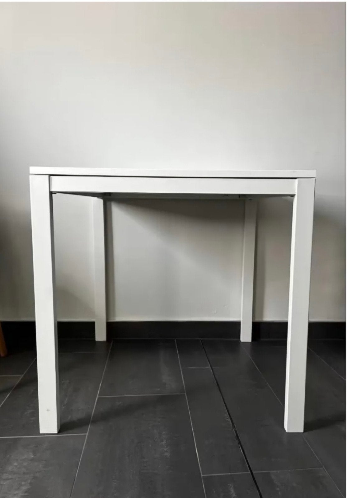 Witte ikea melltorp tafel - Ideaal voor kleine ruimtes, Ophalen, Overige materialen, 50 tot 100 cm, Vierkant