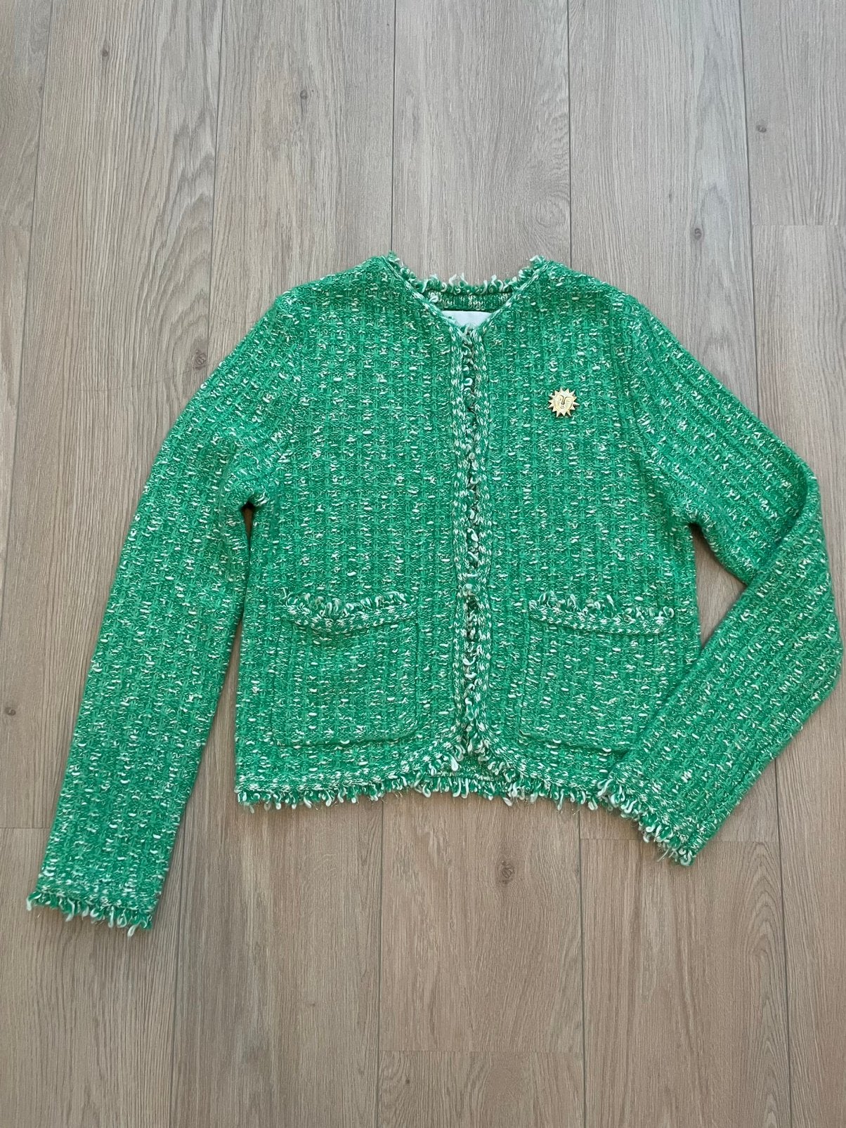 Groen vest van Fabienne Chapot maat s sluit met haakjes., Ophalen of Verzenden, Nieuw, Maat 36 (S), Groen