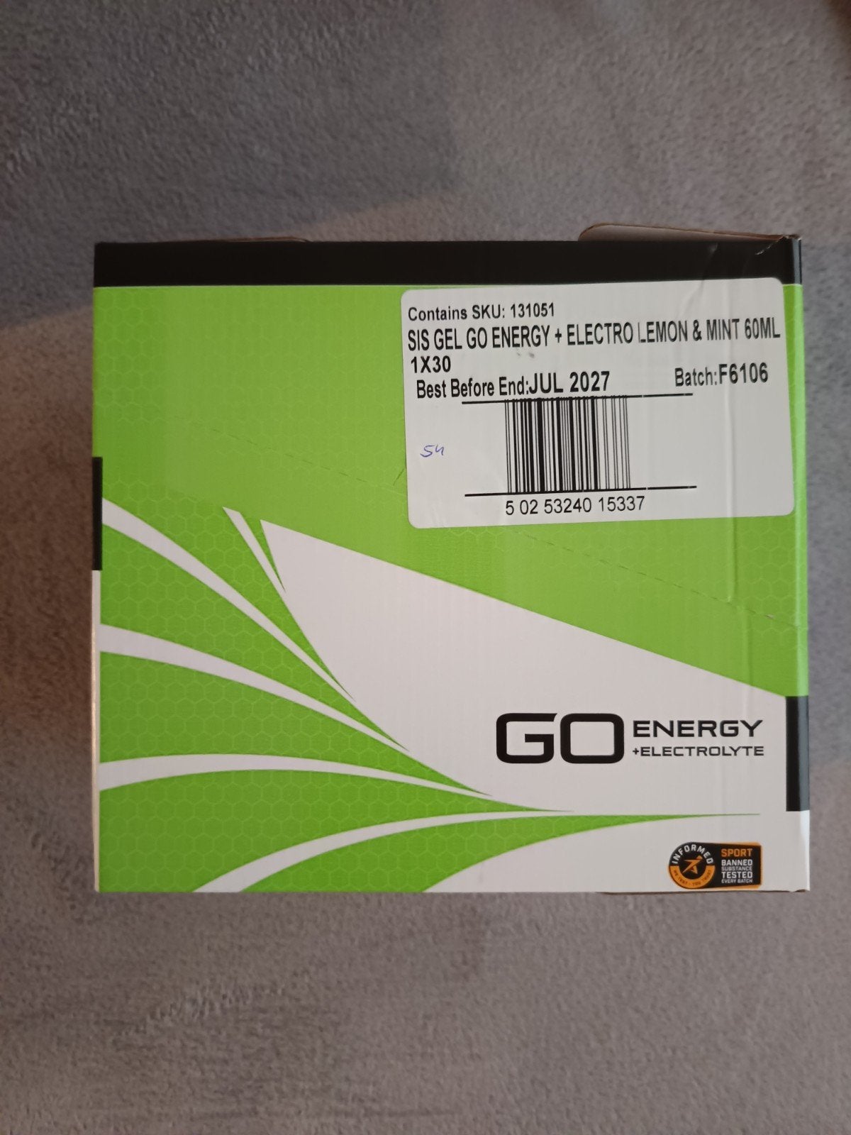 SIS GEL GO ENERGY + ELECTRO, Ophalen of Verzenden, Overige typen