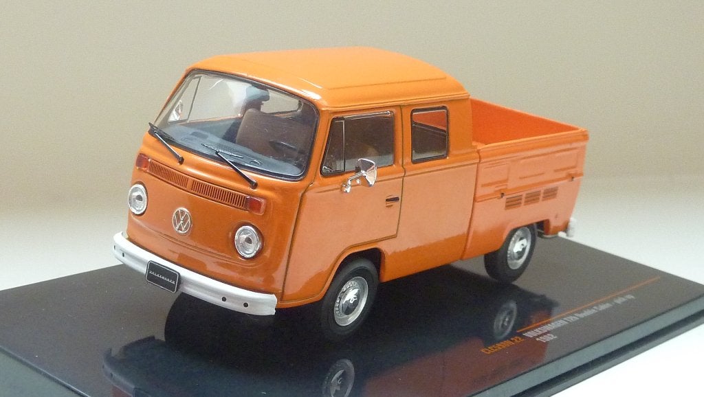 Ixo Volkswagen T2b double cabin pickup (1982) 1:43, Overige merken, Auto, Nieuw, Ophalen of Verzenden