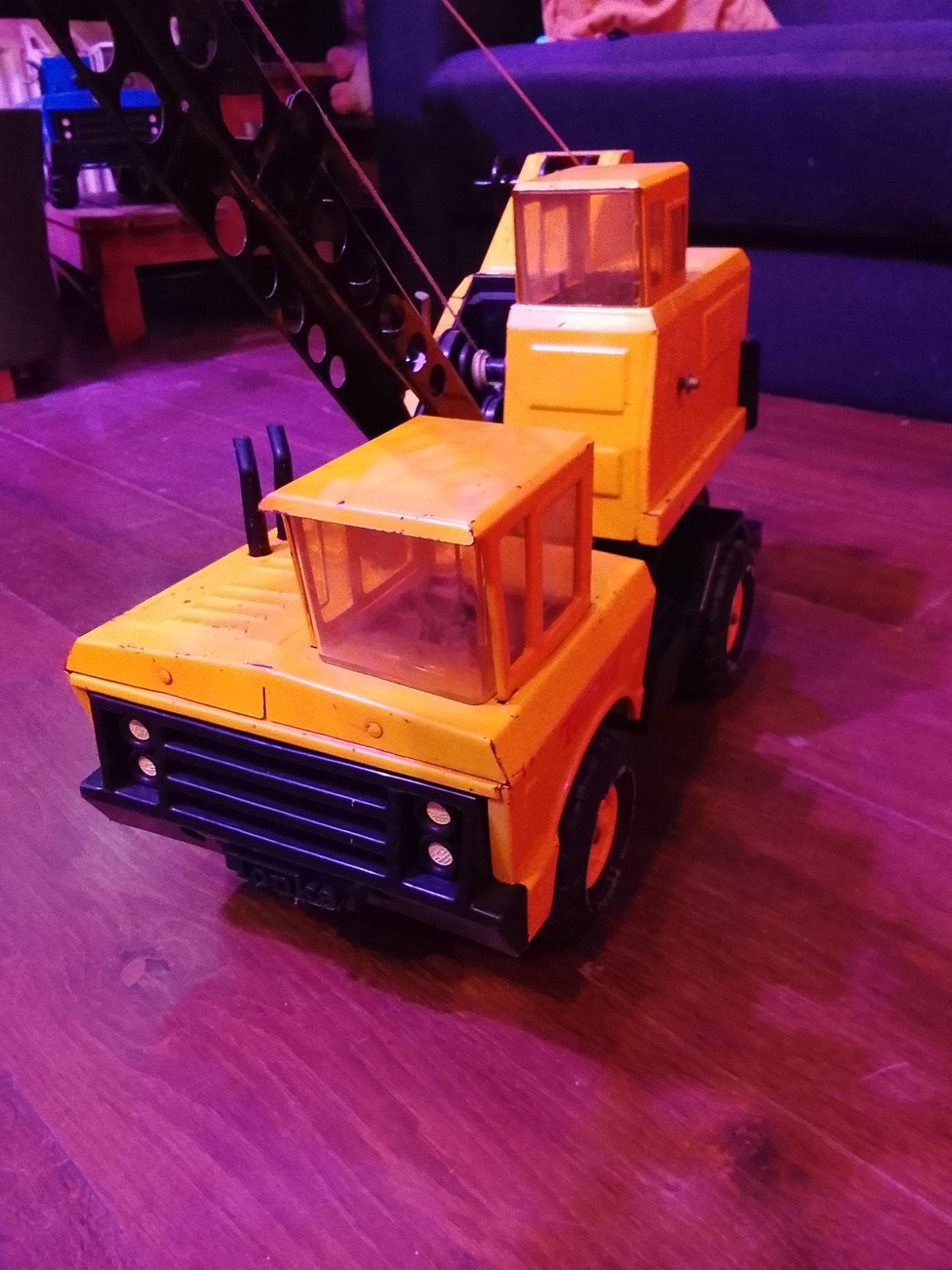Mighty Tonka Kraanwagen - Vintage Speelgoed (1973-1979), Verzamelen, Ophalen, Gebruikt