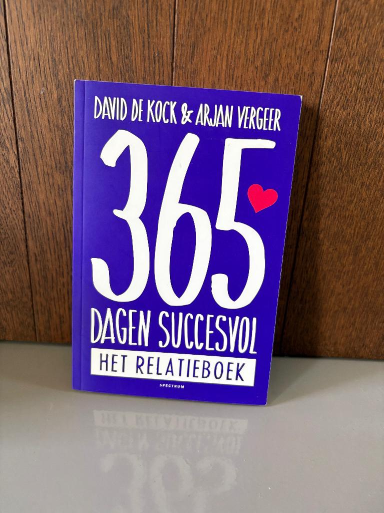 Boek 365 dagen succesvol, Ophalen, David de Kock & Arjan Vergeer, Nieuw, Cognitieve psychologie