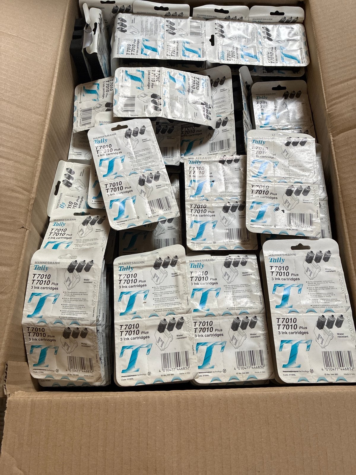 Grote partij Tally T7010 Plus inktcartridges (3 stuks), Ophalen of Verzenden, Nieuw, Cartridge