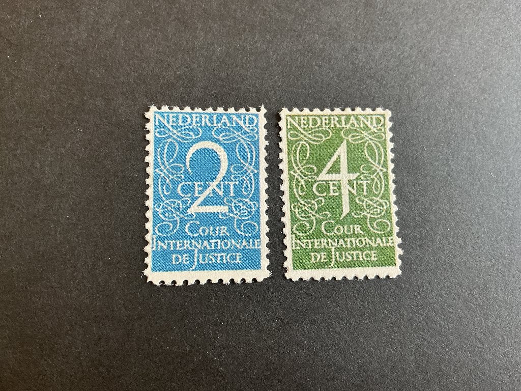 Dienst 25 & 26 ongebruikt  facsimile, Verzenden, Na 1940, Postfris