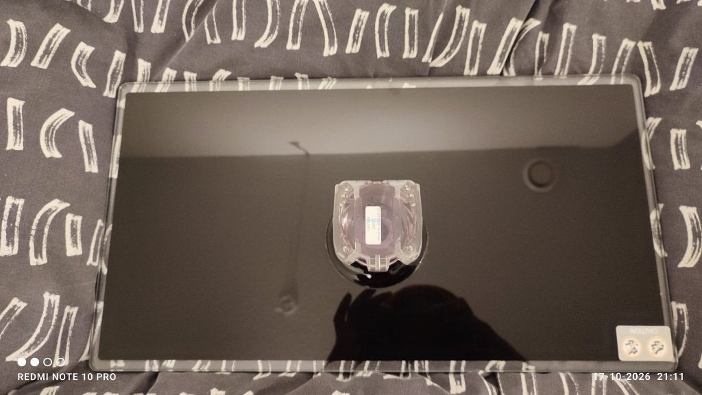 Originele Glazen TV Voet Samsung UE32D5000 Alleen Voetplaat, Ophalen, Zo goed als nieuw