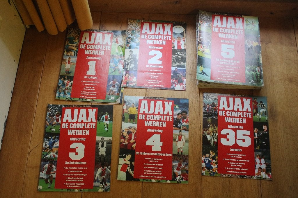 Ajax, de complete werken 1-35, Onbekend, Ophalen of Verzenden, Zo goed als nieuw, Balsport