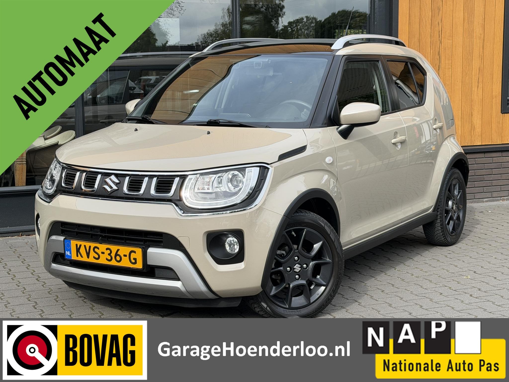 Suzuki Ignis 1.2 Smart Hybrid Select Camera, Carplay Navigat, Auto's, 83 pk, Stof, Gebruikt, Euro 6