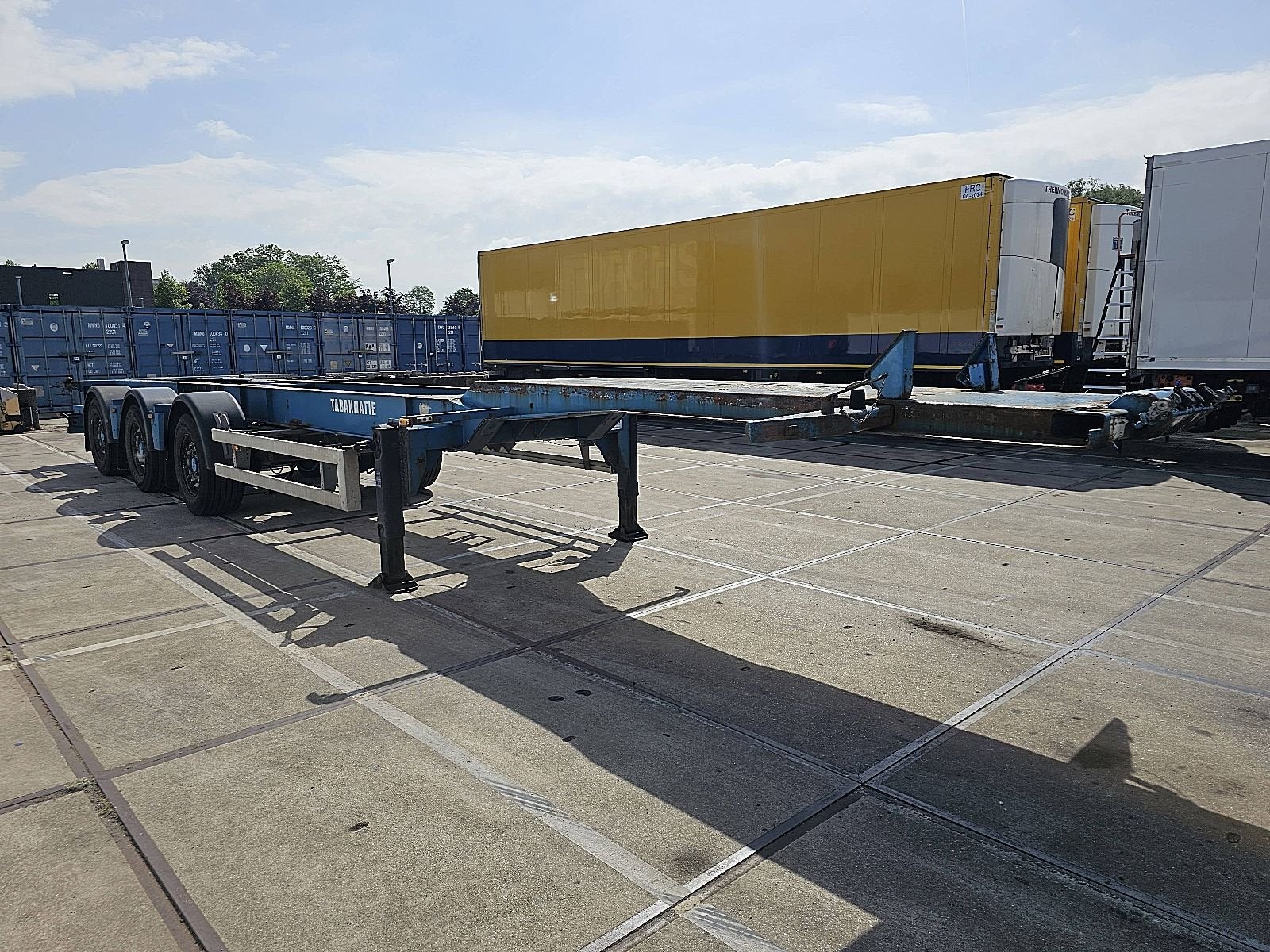RENDERS CHASSIS PORTMASTER, Auto's, Vrachtwagens, Overige kleuren, Bedrijf, Aanhangers en Opleggers, Te koop