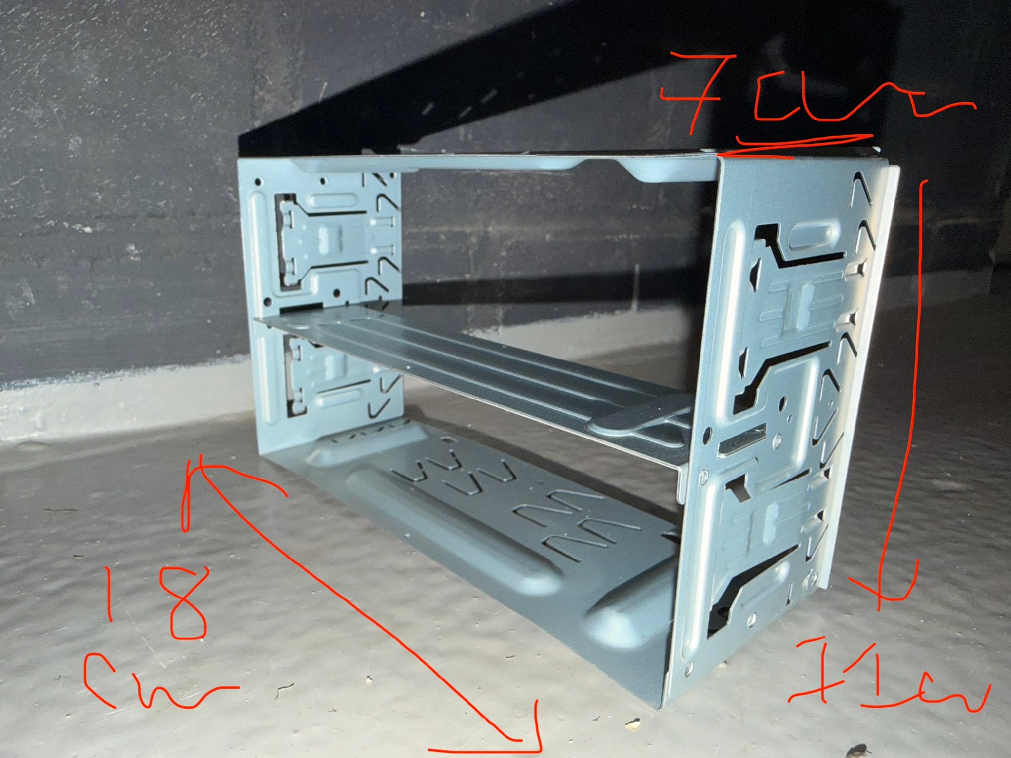 Inbouwframe voor Autoradio - 2 & 1 DIN, Ophalen of Verzenden, Nieuw, Universele onderdelen