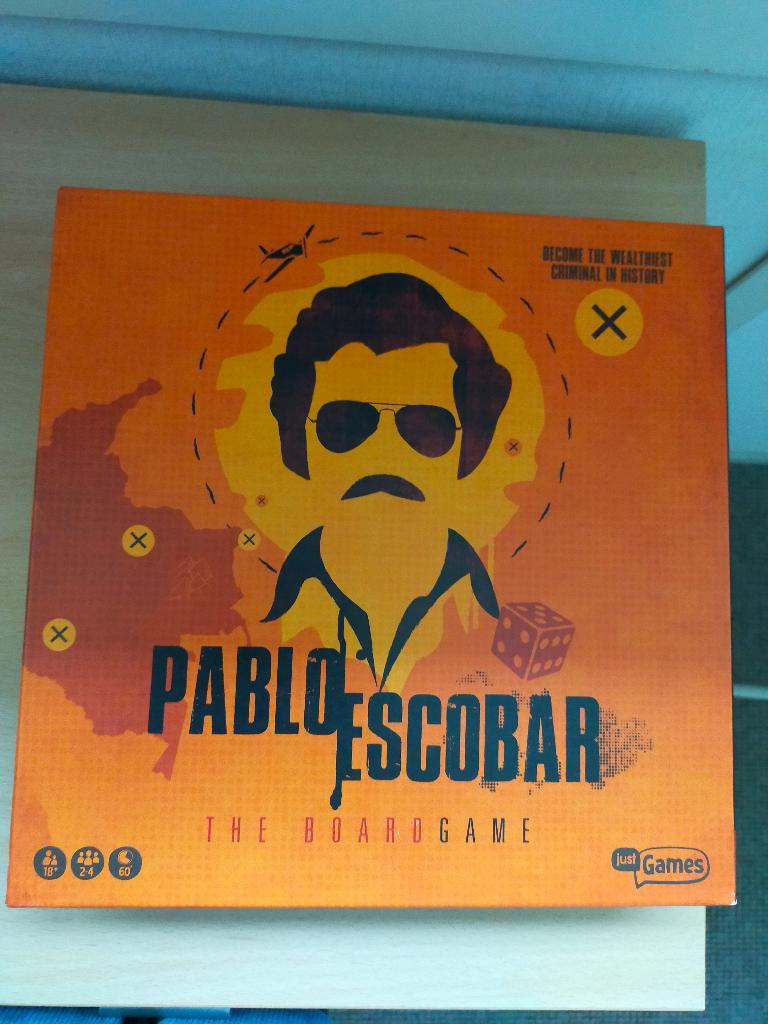 Te koop: Bordspel Pablo Escobar, Drie of vier spelers, Ophalen of Verzenden, Zo goed als nieuw, Just Games