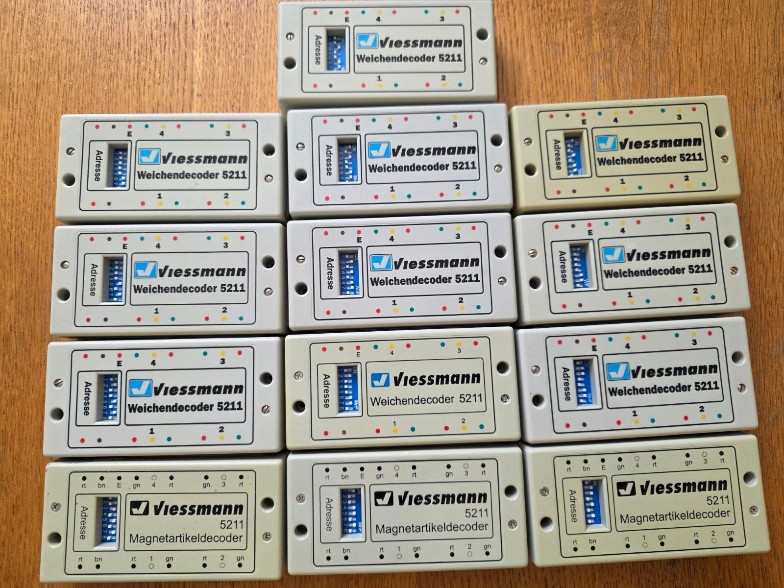 Viessmann 5211 wisseldecoders voor Marklin/Motorola, Ophalen of Verzenden, Zo goed als nieuw, Wisselstroom, Märklin