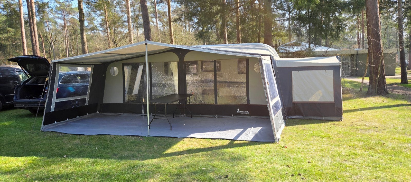 Isabella Annex North 250 CarbonX uitbouw, Caravans en Kamperen, Tentaccessoires, Ophalen, Zo goed als nieuw
