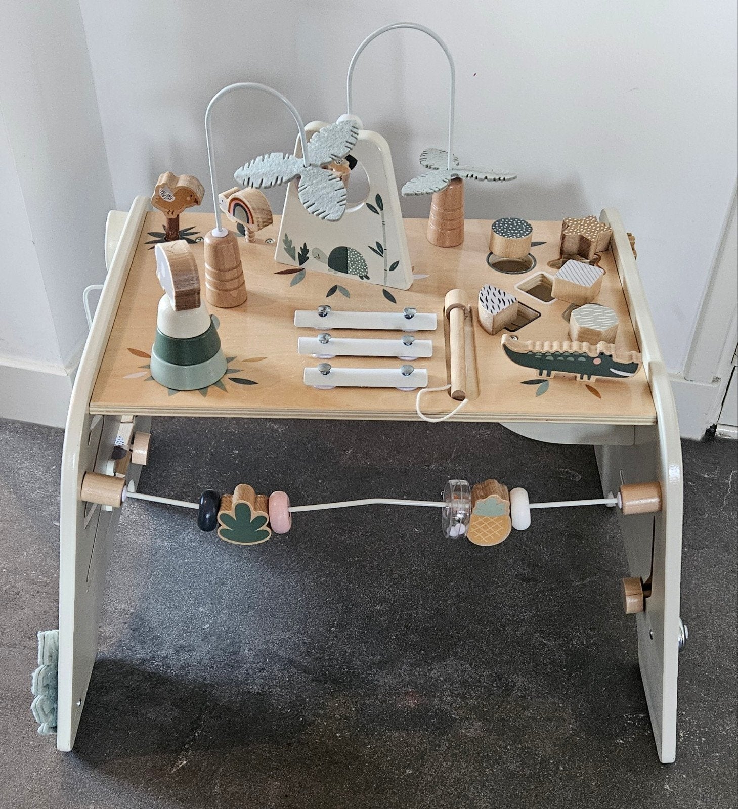 Vertbaudet Houten Activiteitentafel - Zo goed als nieuw, Ophalen of Verzenden, Zo goed als nieuw, Overige typen