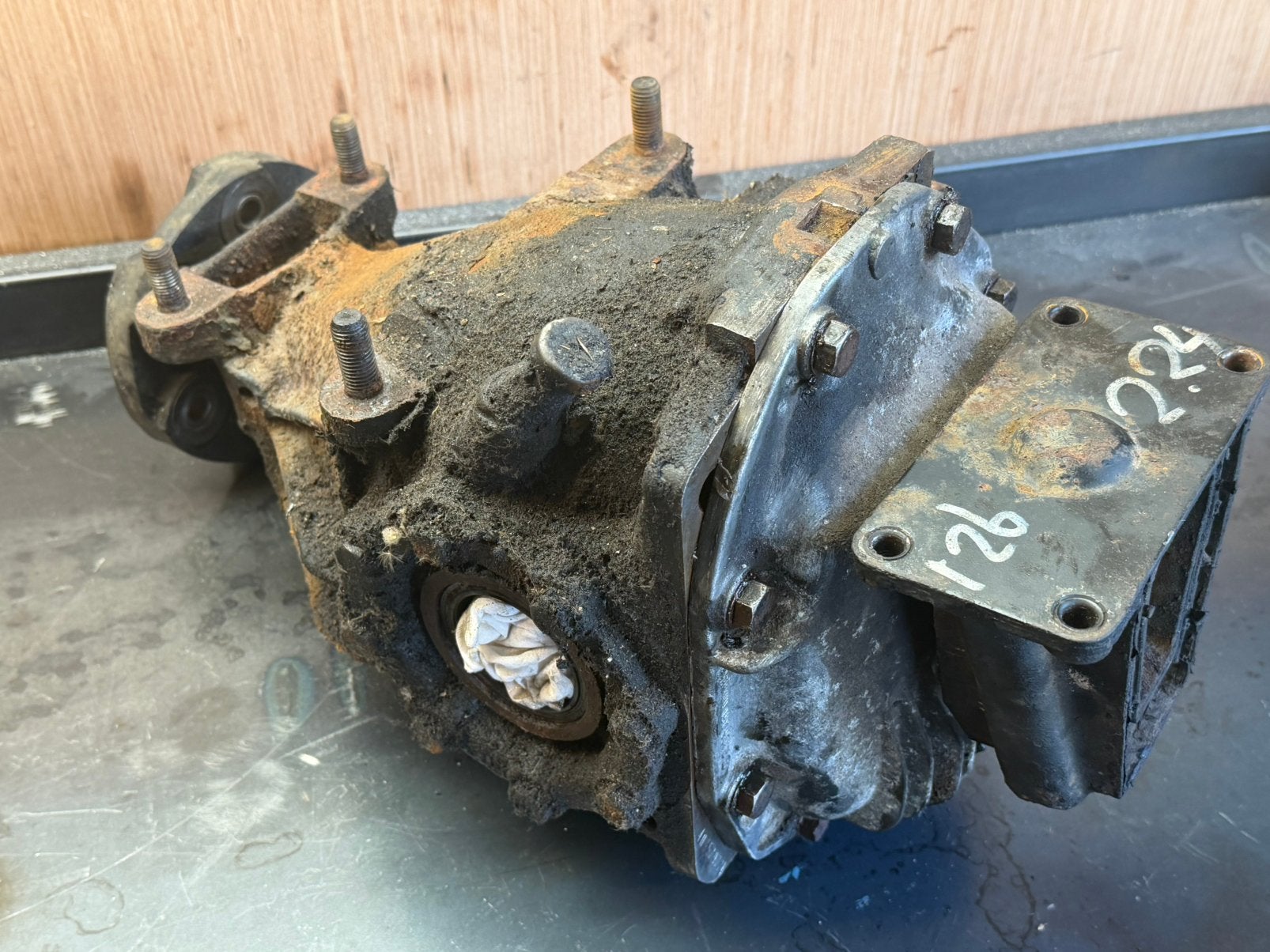 Mercedes differentieel w126 w107 w116 w123 w114 w115, Auto-onderdelen, Ophalen, Gebruikt