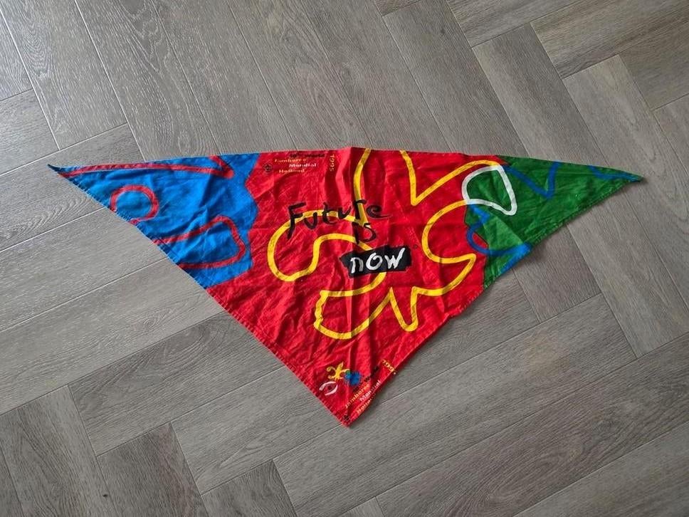 Scouting Jamboree 1995 sjaal - Vintage verzamelobject, Ophalen of Verzenden