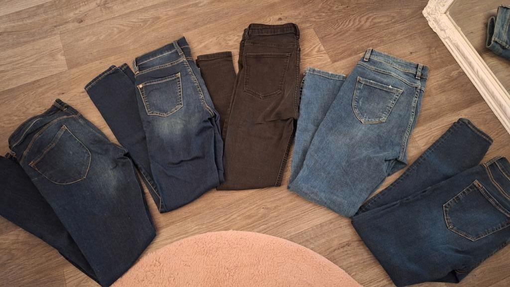 Zgan! 5 mooie skinny jeans spijkerbroek mt 36 nieuwstaat!, H&M, Blauw, Ophalen of Verzenden, Zo goed als nieuw