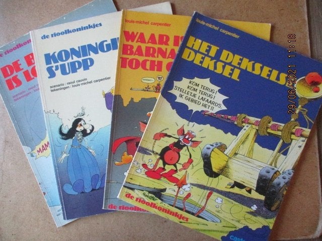 adv3828    rioolkoninkjes, Eén stripboek, Ophalen, Gelezen