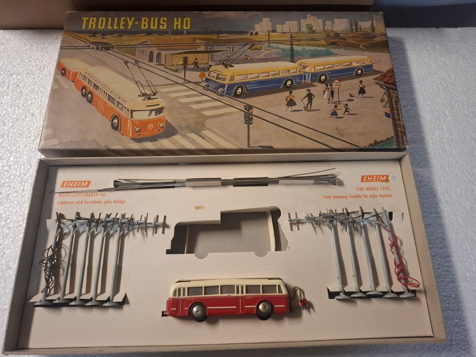 brawa eheim begin set in ho, Hobby en Vrije tijd, Modeltreinen | H0, Overige merken, Gebruikt, Gelijkstroom of Wisselstroom, Overige typen