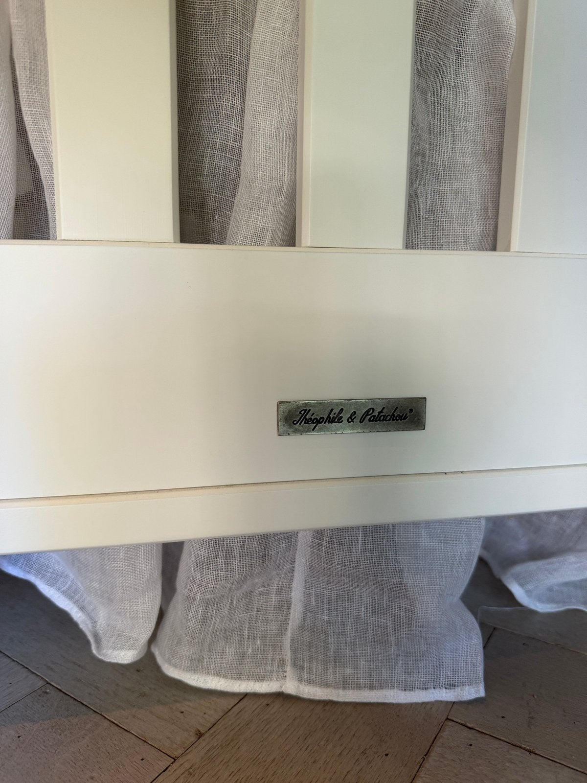 Witte vierkante box van Théophile & Patachou, Ophalen of Verzenden, Gebruikt, Vierkant