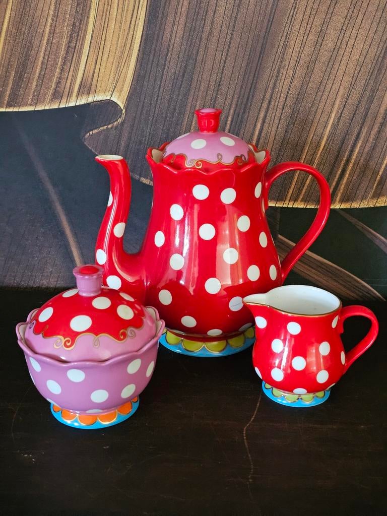 Olily theepot set, Ophalen