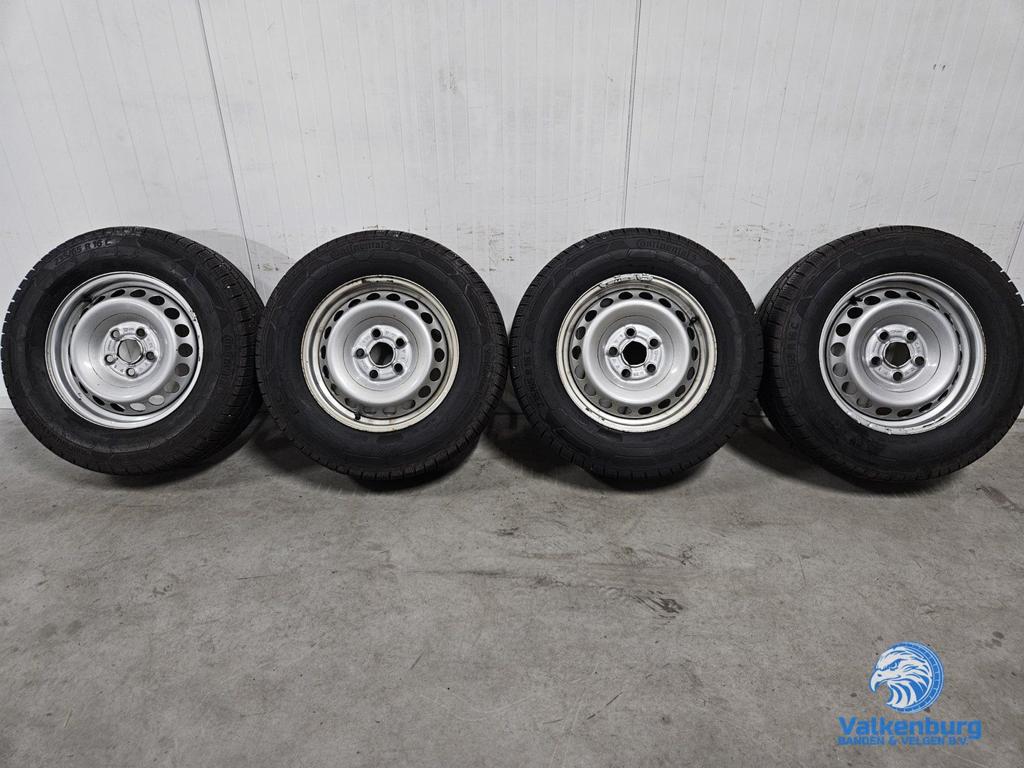 9mm! Originele VW Crafter MAN TGE 16 inch stalen velgen TPMS, Auto-onderdelen, Banden en Velgen, -, Banden en Velgen, 235 mm, -