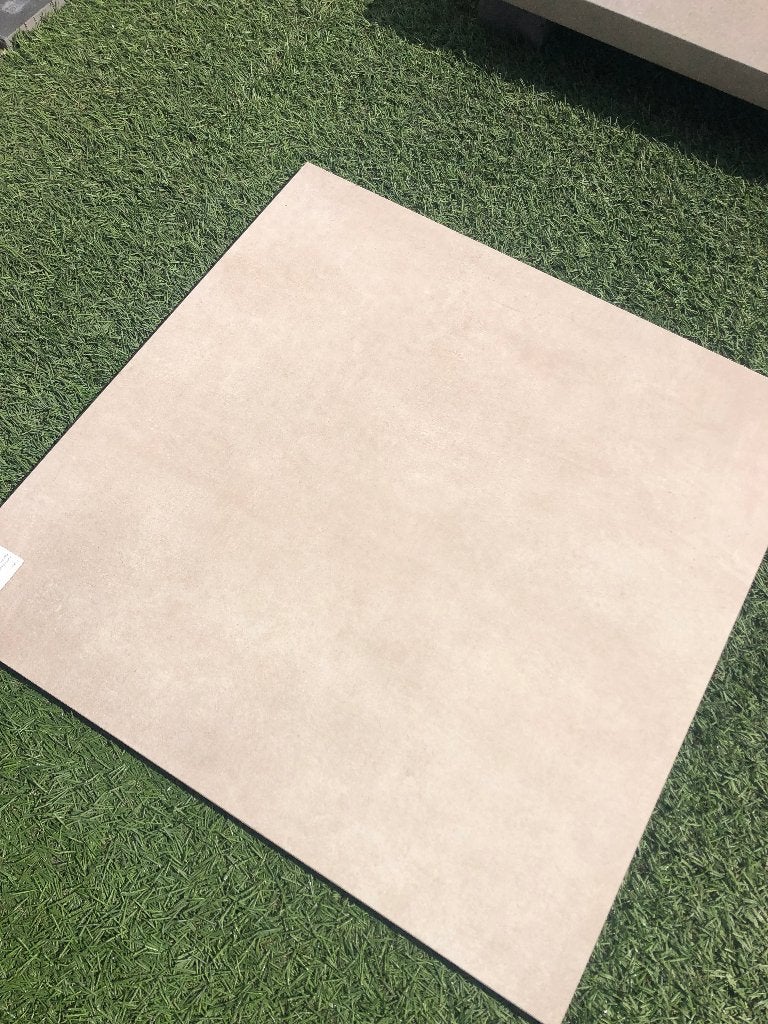 Keramische terrastegels 80x80x2 open Beige partijtegel actie, Keramiek, Nieuw, Ophalen of Verzenden, 10 m² of meer