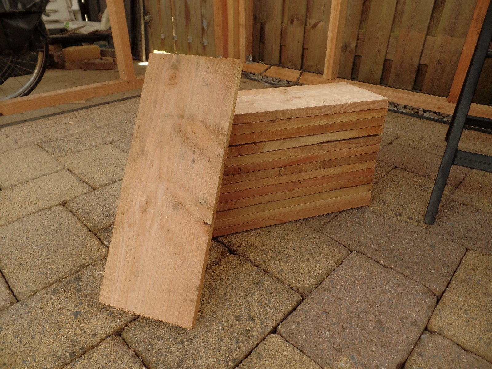 Douglas Hout 8x Ca. 50cm, Ophalen, Minder dan 25 mm, Plank, Minder dan 200 cm