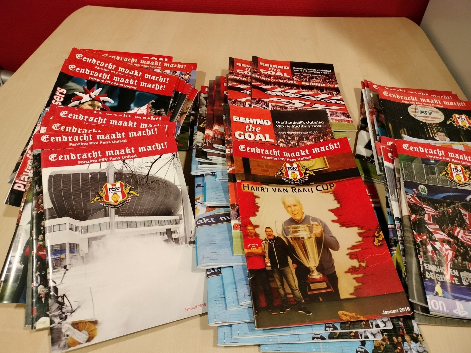 Fanzines PSV, Ophalen