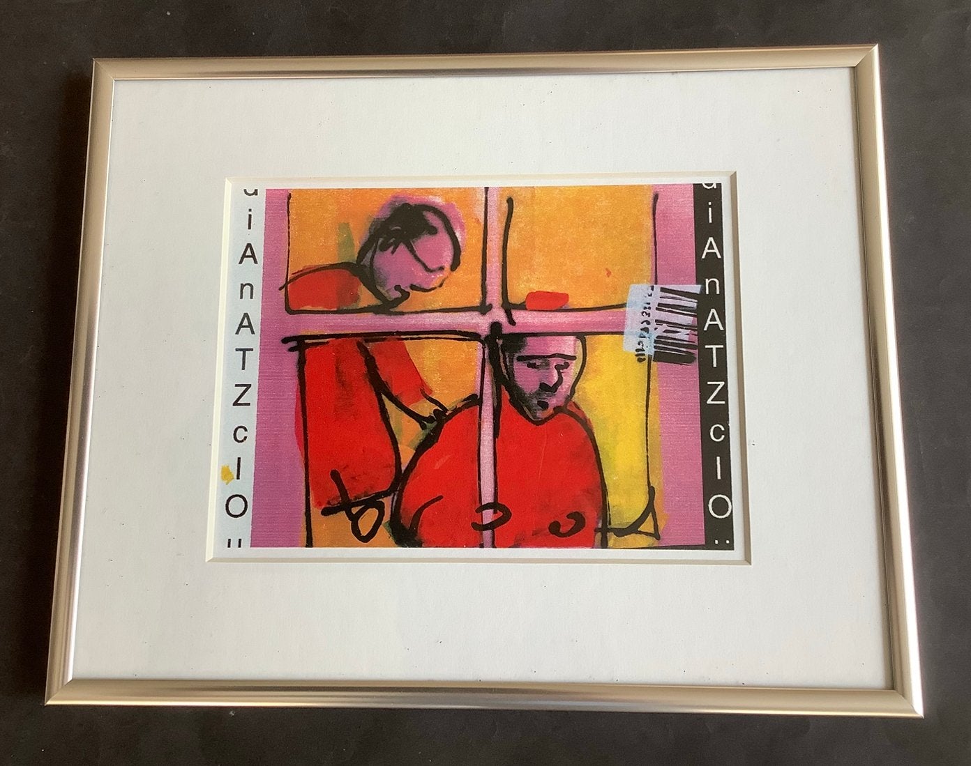 HERMAN BROOD - “UiANATZIO”         reproductie zeefdruk, Ophalen of Verzenden