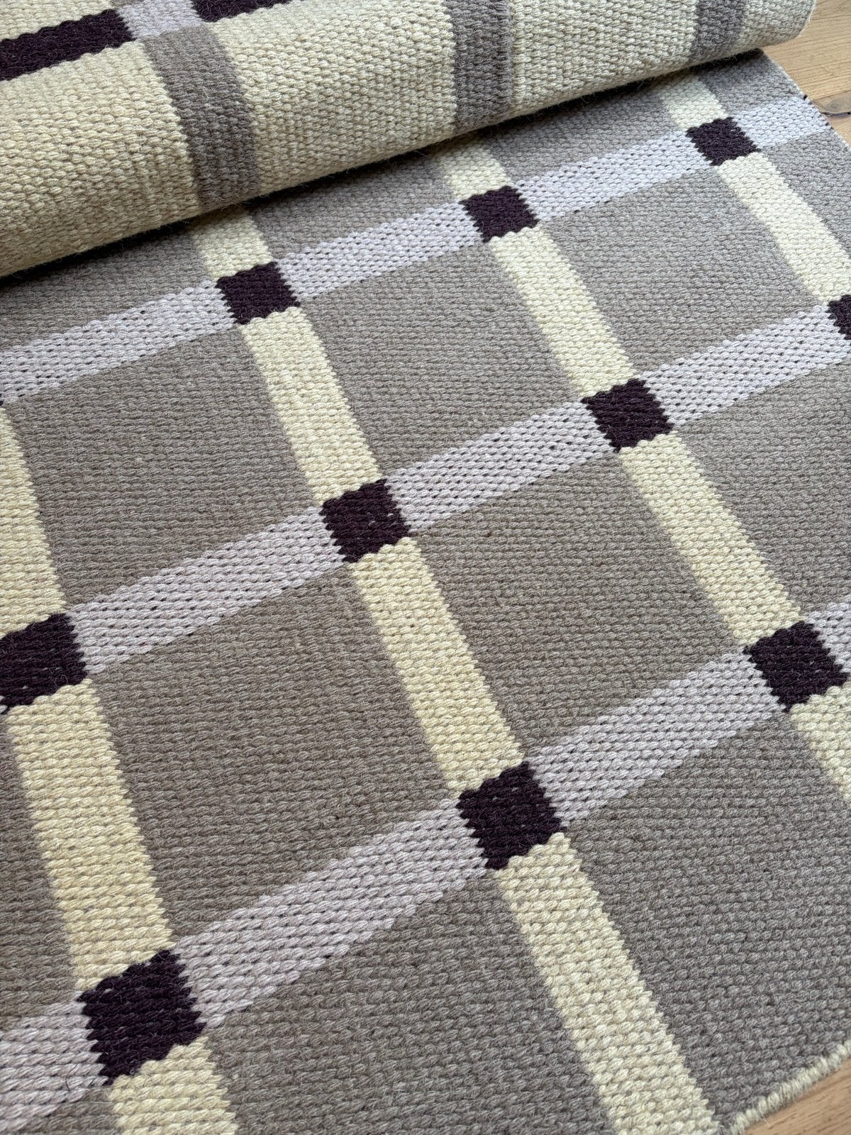 Jotex MARE omkeerbaar wollen tapijt 200x300 cm, Ophalen, 200 cm of meer, Scandinavisch, Zo goed als nieuw