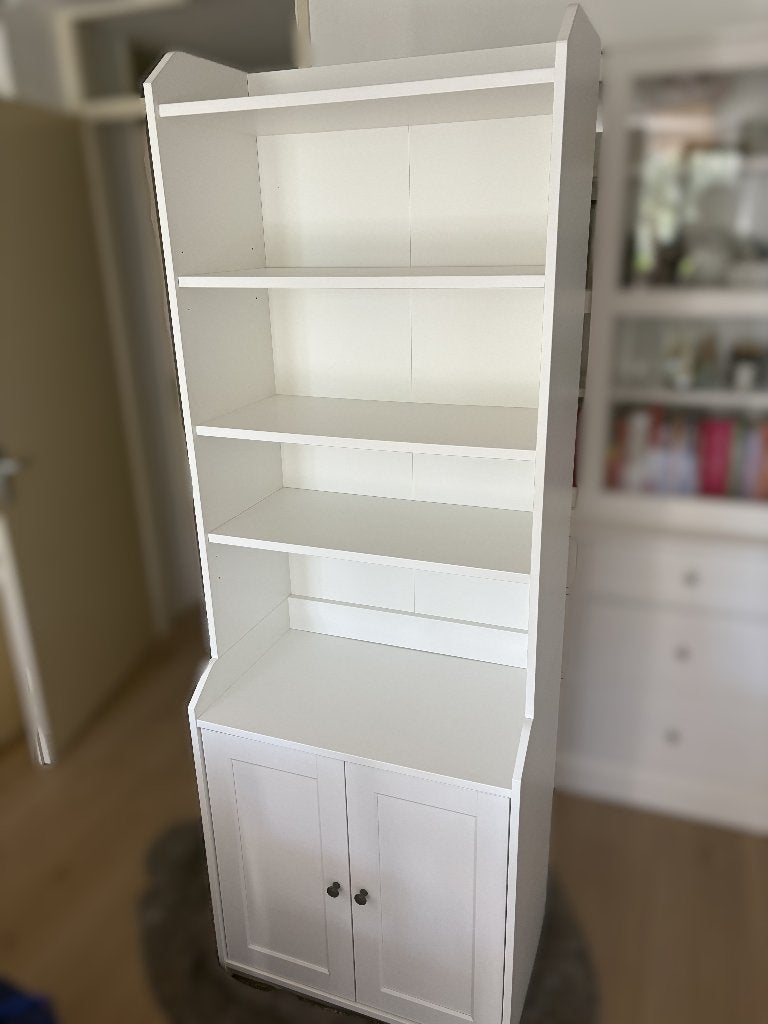 IKEA HAUGA woonkamerkast wit, Ophalen, Met deur(en), 50 tot 100 cm, 150 tot 200 cm