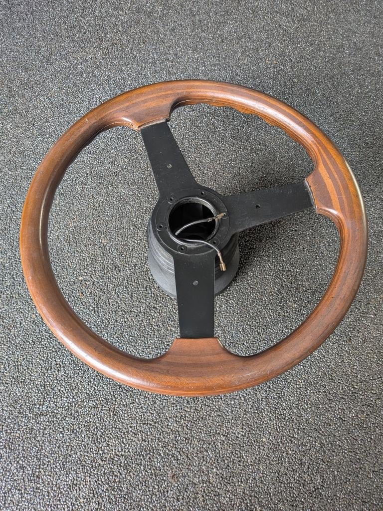 Auto stuur van hout, Auto-onderdelen, Besturing, Ophalen of Verzenden, Gebruikt, Universele onderdelen