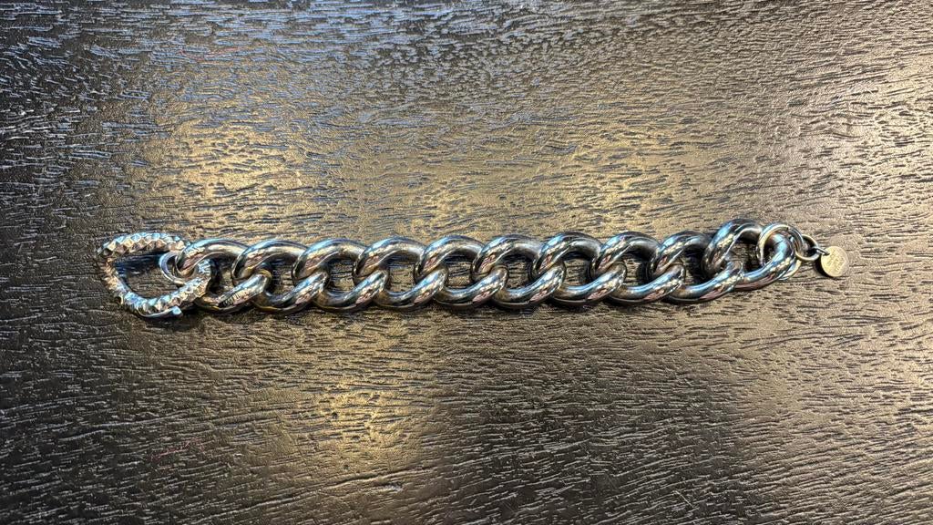 Tov Essentials armband, Ophalen of Verzenden, Gebruikt, Zilver, Overige materialen