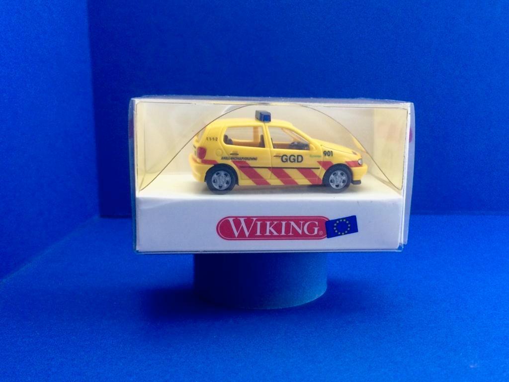 wiking 7104 VW polo GGD 1/87 h0, Verzenden, Nieuw, Auto, Wiking