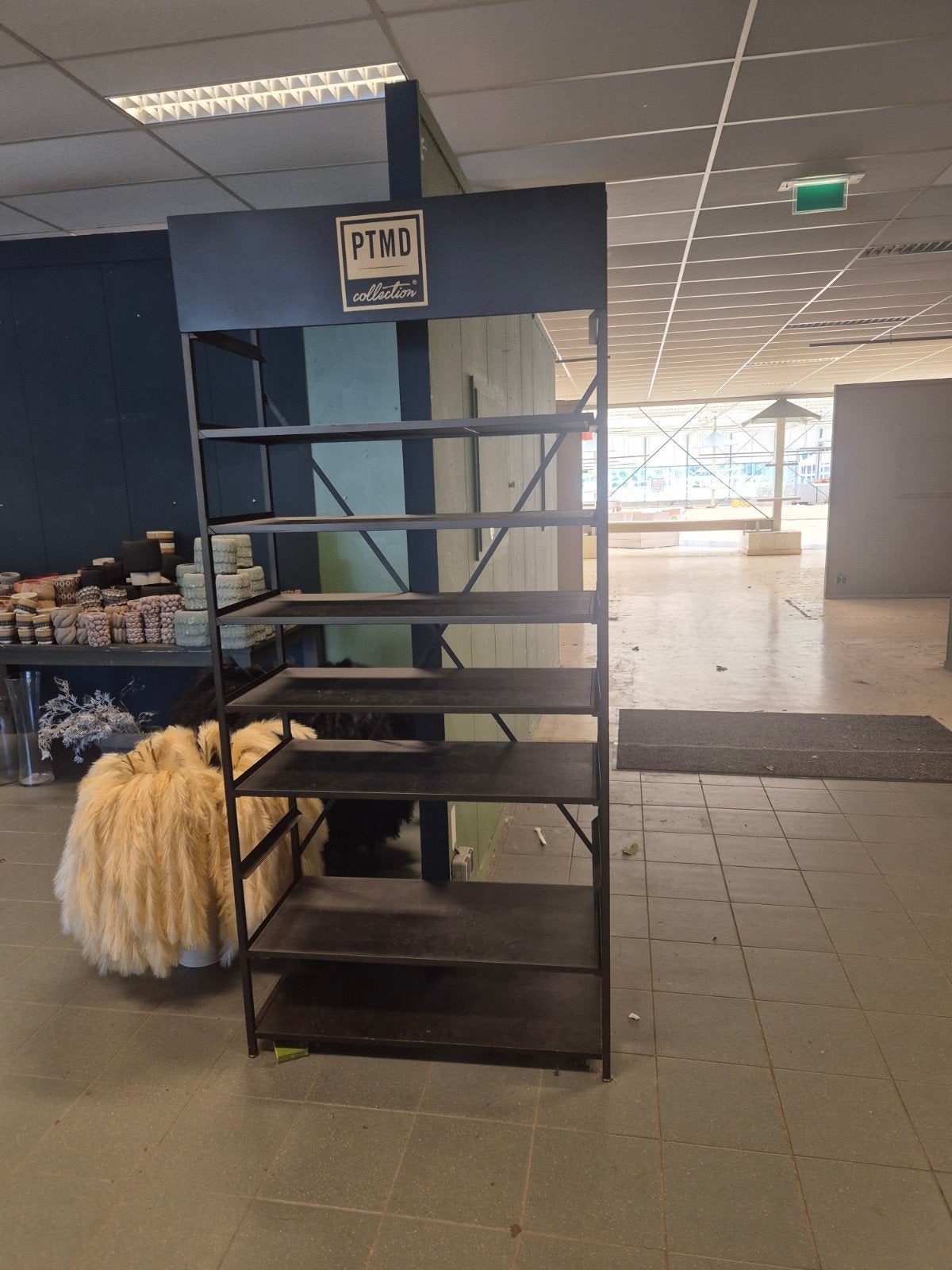 PTMD Presentatie Kast Metaal - Robuuste Display Rek, Ophalen