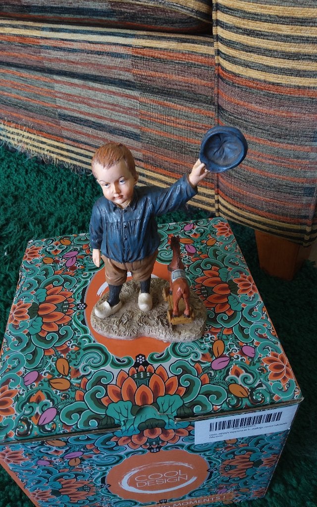 Ot en Sien beeldjes, Groep mensen, Ophalen of Verzenden, 20 - 50 cm, Overige materialen